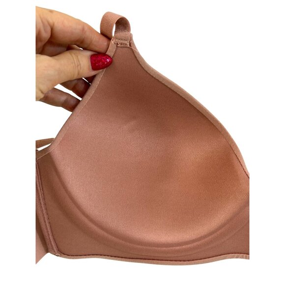 Nautica Intimates Bra Pink 36C Padded Wirefree Tagless Adjustable Wide Band - Picture 9 of 13